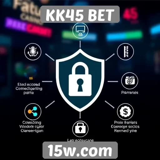 Recursos de segurança e proteção em KK45 BET
